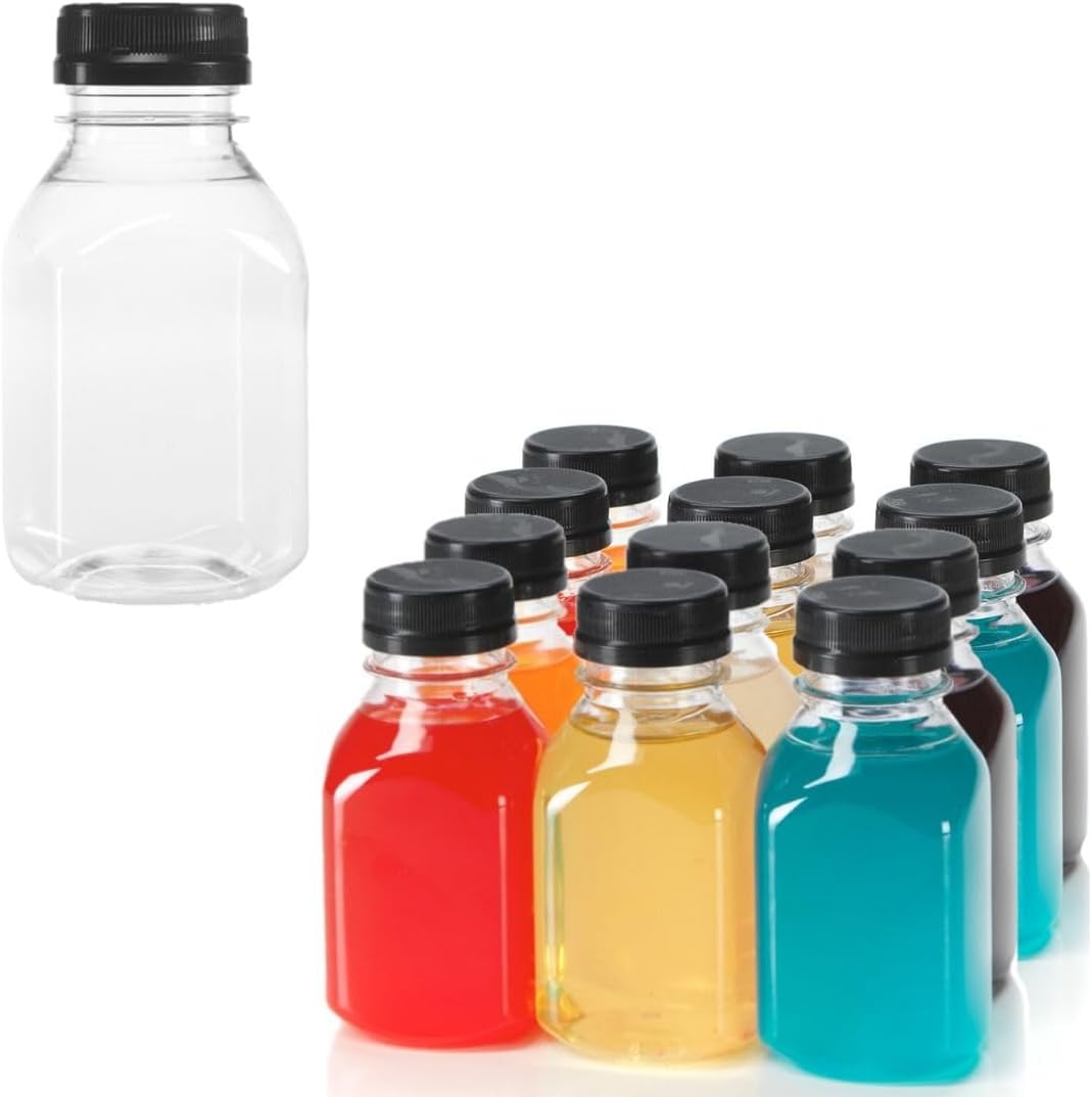 clear plastic bottles